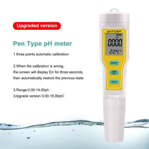 RCYAGO PH Meter ATC Digital for Aquarium Pool Water Automatic Calibration