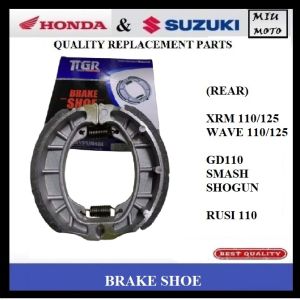 BRAKE SHOE REAR HONDA WAVE 125 XRM 110 GD110 RUSI 110 RAIDER SMASH - MIUMOTO