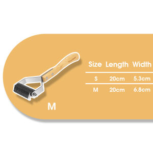 TRUELOVE Dog Comb Knot Remover Pet Grooming Comb Hair Remover Stainless Steel Comb For Dogs Cats Clean Grooming