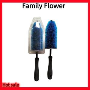 Family Flower Flash Sale 1 3PCS Car Care Soft Bristle Car Wheel Rim Tire Cleaning Brush Cleaner Non Scratch Car Detailing Washing Tool