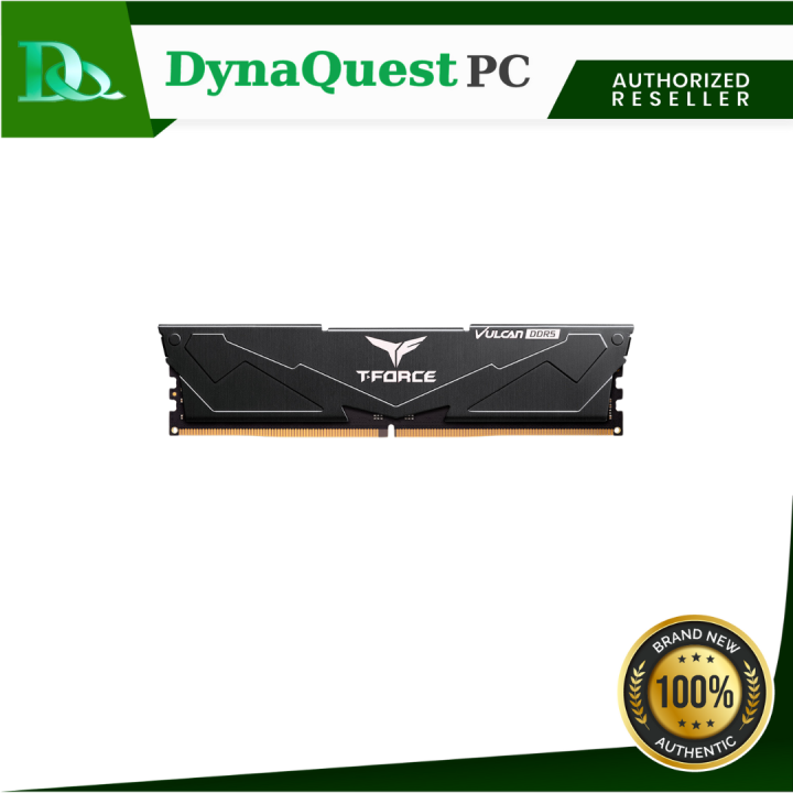 T-Force Vulcan 16GB 1x16G DDR5 6000MT/s CL38 FLBD516G6000HC38A01