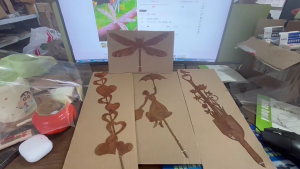 Rustproof Vintage Metal Garden Stakes Suitable For Outdoor Lawn Yard Decoration And Flower Bed Landscaping With Iron Art