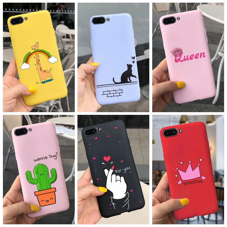 Cartoon Case For Oppo Realme C1 Realme C2 Realme C3 Case Soft