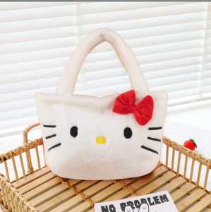 Murah Banget - Tas Bulu Lucu Motif Karakter / Tas Selempang Bulu Fashion / Cute Fluffy Mini Tote Bag