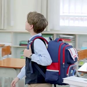 2023 New Primary School Student Schoolbag Boys Grade One Two Three to Six Spine Protection Boys Astronaut Children Backpack