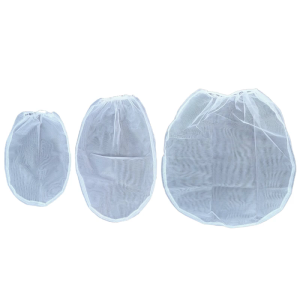 5pcs Strainer Bags Fine meshing Disposable Bag Elastic Drawstring Top Upgrades for Smooth Application