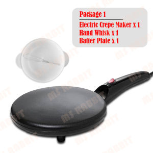 Electric Pancake Crepe Maker Pancake Pan Non-stick Electric Pan Frying Pan Cooking Pan Popiah Skin Maker Pizza Maker