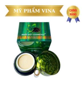 Kem dưỡng trắng - Ngừa nhăn da - Ngừa lão hóa - Se khít lỗ chân lông Nhật Việt Trà xanh - Đông trùng hạ thảo (25g)