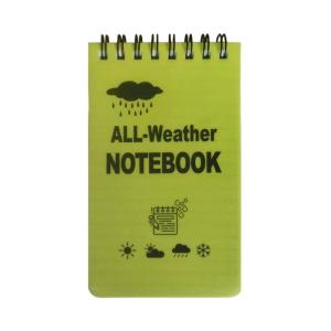 Notebook Chống nước tacticals máy tính xách tay bỏ túi mọi loại thời tiết Sổ ghi chú giấy 7.6x12.7cm cho các hoạt động ngoài trời ghi âm