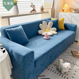 [Yongyw] Áo bọc ghế sofa khắc họa tiết Bắc Âu loại bọc toàn bộ co giãn dùng chung cho nhiều loại ghế sofa phòng khách chống bụi [Không bao gồm vỏ gối]
