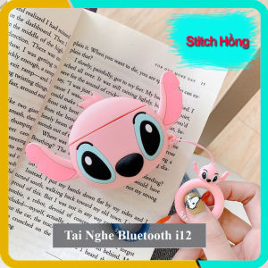 Tai Nghe Bluetooth Không Dây i12 Vỏ Hoạt Hình Siêu Dễ Thương Hỗ Trợ Bảo Hành Đổi Trả Tương Thích Android\iOs