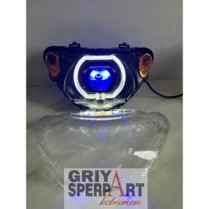 Lampu depan custome mio new smile biled billed MATRIX X1