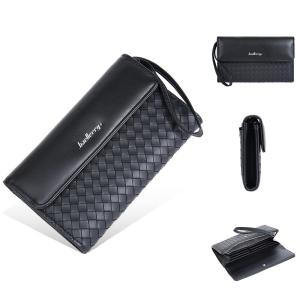 BAELLERRY S1155 Clutch Pria Bahan Kulit PU Leather Premium BAEOS