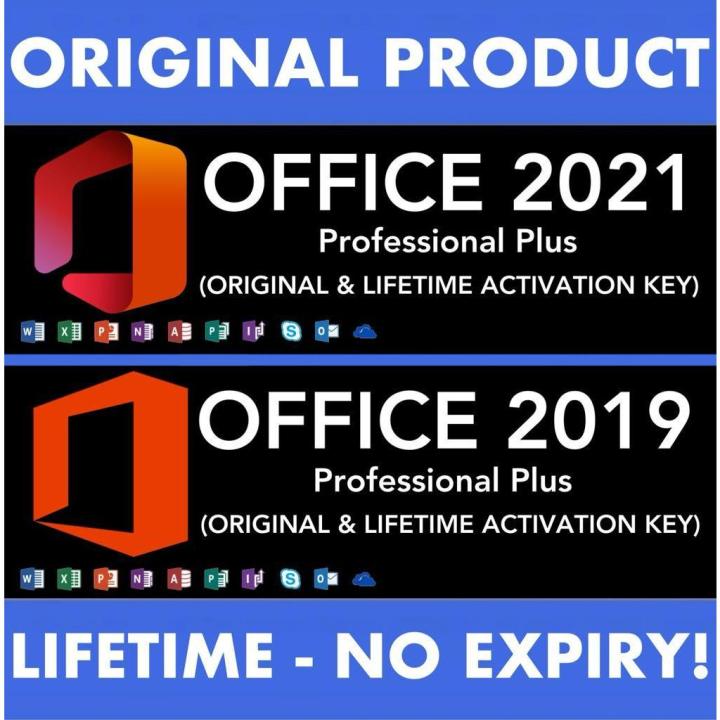 Genuine key Microsoft Office 2021 Pro Plus Lifetime Activation for ...