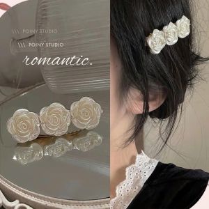 Kẹp tóc mái mỏ vịt cặp bấm mái nữ đẹp vintage Hàn Quốc dễ thương màu trơn hottrend 2026 ANGIHOME