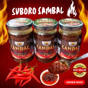 SUBORO Sambal Extreme Hot (Indo Thai Malay Style All Around Chili Sauce)