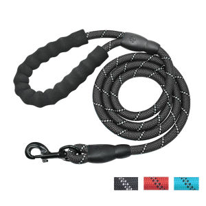 Reflective Pet Dog Leash Soft Handle Dog Rope Nylon Dog Strap Belt Traction Rope Running Glow In The Dark Pet Lead
