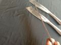 Golok Gagang Besi Per Baja - Bendo Bedog Pecok Pemotong Kayu - Golok Baja Jawa Asli. 