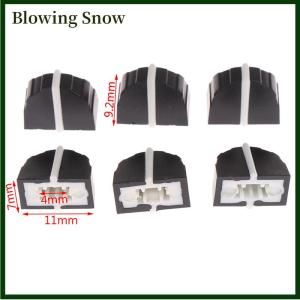 Blowing 10 chiếc nắp đậy Bộ cân bằng dbx2231 nắp núm vặn chiết áp 4mm lỗ 11mm x9mm