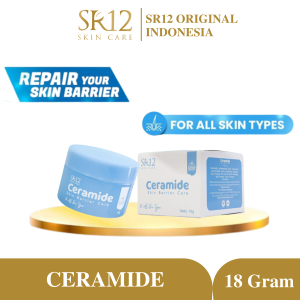 SR12 7X CERAMIDE MOISTURIZER Mencerahkan Wajah 18gr BPOM untuk Semua Jenis Kulit