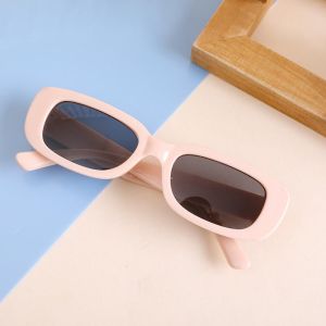 Advanced childrens sunglasses 2-8 years old men and women concave UV protection cute sunglasses rectangular