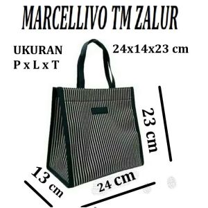 TAS MARCELLIVO ZALUR SMALL BLACK