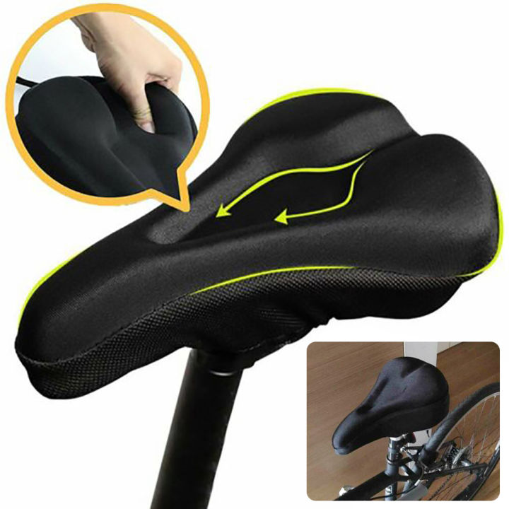 guyouzi® Bicycle MTB Mountain Road Bike Comfortable Soft Saddle Seat  Cushion Cover Pad Lazada PH