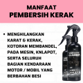 TERJAMIN!! MACHINE CLEANER CAIRAN PENGHILANG KARAT PEMBERSIH KARAT DAN KERAK MESIN MOBIL NODA BEKAS OLI ASPAL BLOK CVT ENGINE JERUJI SEPEDA BESI VELG KNALPOT MACHINE CLEANER JITU SUPER AMPUH. 