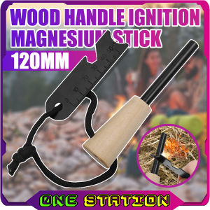 Fire Starter Ferro Rod Fire Steel Ferrocerium Batu Api Lighter Ignition Stick Survival Kit Outdoor Camping Hiking 打火棒