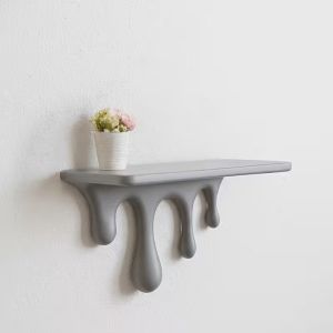 Drip Shelf Creative Melting Wall Shelf/Unique Display Shelf/Artistic Wall Decor/Innovative Home Storage Solution/Modern Living Room Display