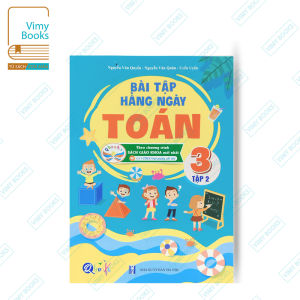 Sách - Bài Tập Hằng Ngày Toán Lớp 3 Cánh Diều - Combo 2 Tập