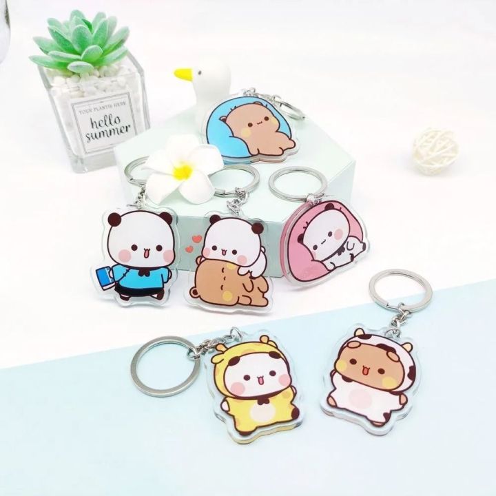 chia sẻ khóa học hơn 100 source code project... SNSDOJ Hoạt hình Móc khóa đôi siêu dễ thương Động vật Acrylic Móc chìa ...