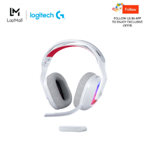 Logitech G Astro A20 X LIGHTSPEED Wireless Gaming Headset for PS5 Xbox Switch PC with 2-system PLAYSYNC Audio Bluetooth LIGHTSYNC RGB and 48 kHz Boom Mic