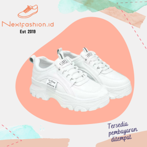 Sepatu Sneakers Wanita Flat Shoes 252 Nextfashion