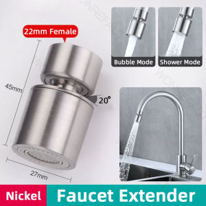 Universal 360° Rotating Anti-Overflow Faucet Expander Nozzle Adapter Kitchen Sink Faucet Sprinkler