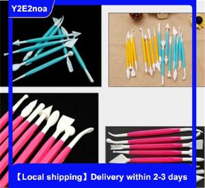 【Local shipping】 8pcs set Kids Favorite Polymer Clay Tools Plastic Tools For Shaping Clay Toys