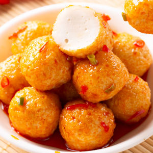 Yanting Fisherman Fish Egg Fish Ball Spicy Fish Ball Instant Casual Snack Small Package Snack