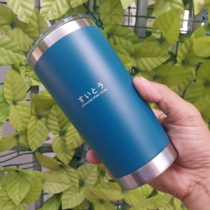Cốc giữ nhiệt JAPAN inox 304 dung tích 600ml có nắp đậy chống tràn hàng nhập bãi chưa sử dụng