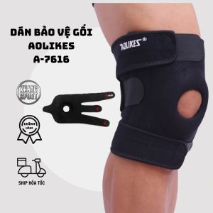 [HCM]Băng Bảo Vệ Đầu Gối Aolikes A-7616 - Đai Dán Gối Khi Tập Gym Tập Thể Thao Cao Cấp Chính Hãng