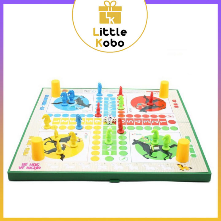 [Size Lớn] Cờ Cá Ngựa Sato Mẫu Trẻ Em 42x42cm Cờ Đua Ngựa Bàn Nhựa Cao ...