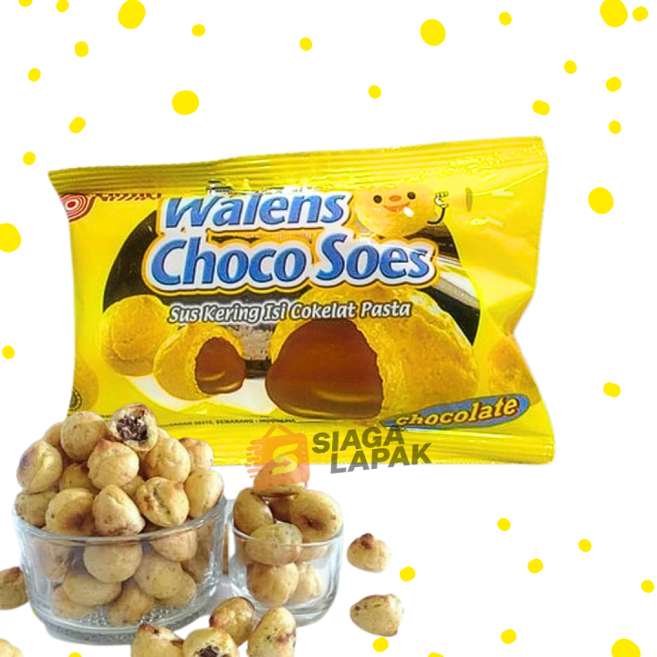 Walens Sus Coklat Mini 15gr Nissin Soes Kering