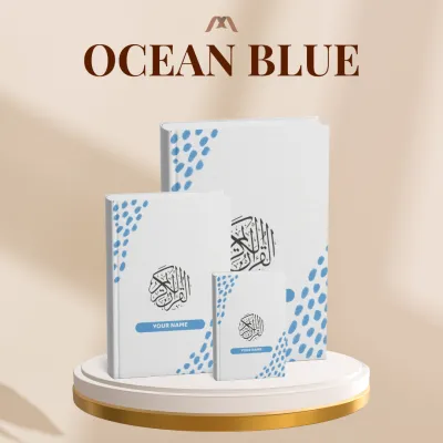 (BISA COD) AL QURAN CUSTOM NAMA MURAH UKURAN A5 FREE TASBIH DAN FREE BOX
