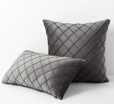 Ready Stock!!!♥Hot♥ velvet sofa pillow case sofa cushion cover baldu fabric sarung bantal 45x45cm30cmX50cm60cmX60cm