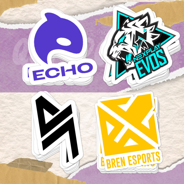 Mobile Legends Team Logo - High Quality Print and Water Proof Stickers