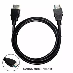 Kabel HDMI 1.5 meter TV Digital Set Top Box 15 m Monitor Standard HD Televisi / Kabel HDMI Hitam Murah