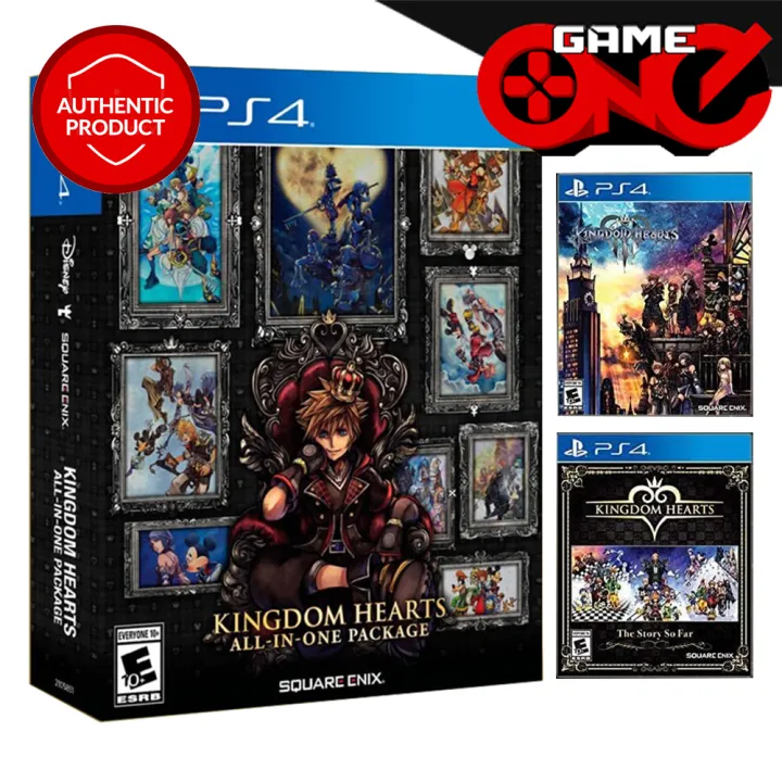 PlayStation PS4 Kingdom Hearts All In One Package [R1] All-In-One Package  R1 Action Game Disc Collection Keyblade Epic Battles Disney Pixar  Characters - Lazada | Lazada PH