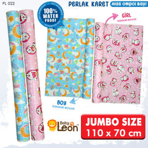 BABY LEON Perlak Bayi PL-02 Perlak Bayi Jumbo Karet Waterproof Alas Ompol Bayi Perlak Bayi Motif Perlak Karet Perlak Ompol Bayi
