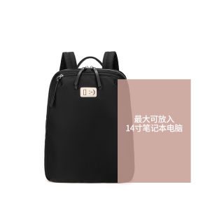 กระเป๋าเป้สะพายหลังแล็ปท็อปสำหรับสตรีกระเป๋าเดินทางกลางแจ้งกระเป๋าเป้สะพายหลังโน้ตบุ๊ค 14 นิ้วขนาดใหญ่กันน้ำคอมพิวเตอร์ Back Pack สีชมพู