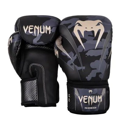 Venum Professional Boxing Gloves 10oz 12oz 14oz 16oz PU Leather Muay Thai Training Gloves Boxing 0114
