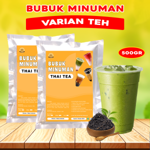 BUBUK MINUMAN RASA 500gr / SERBUK MINUMAN RASA TEH / BUBUK MINUMAN KEKINIAN / BUBUK MINUMAN PREMIUM